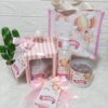 Detail isi grizelle set mug pita dengan milk box dan pita